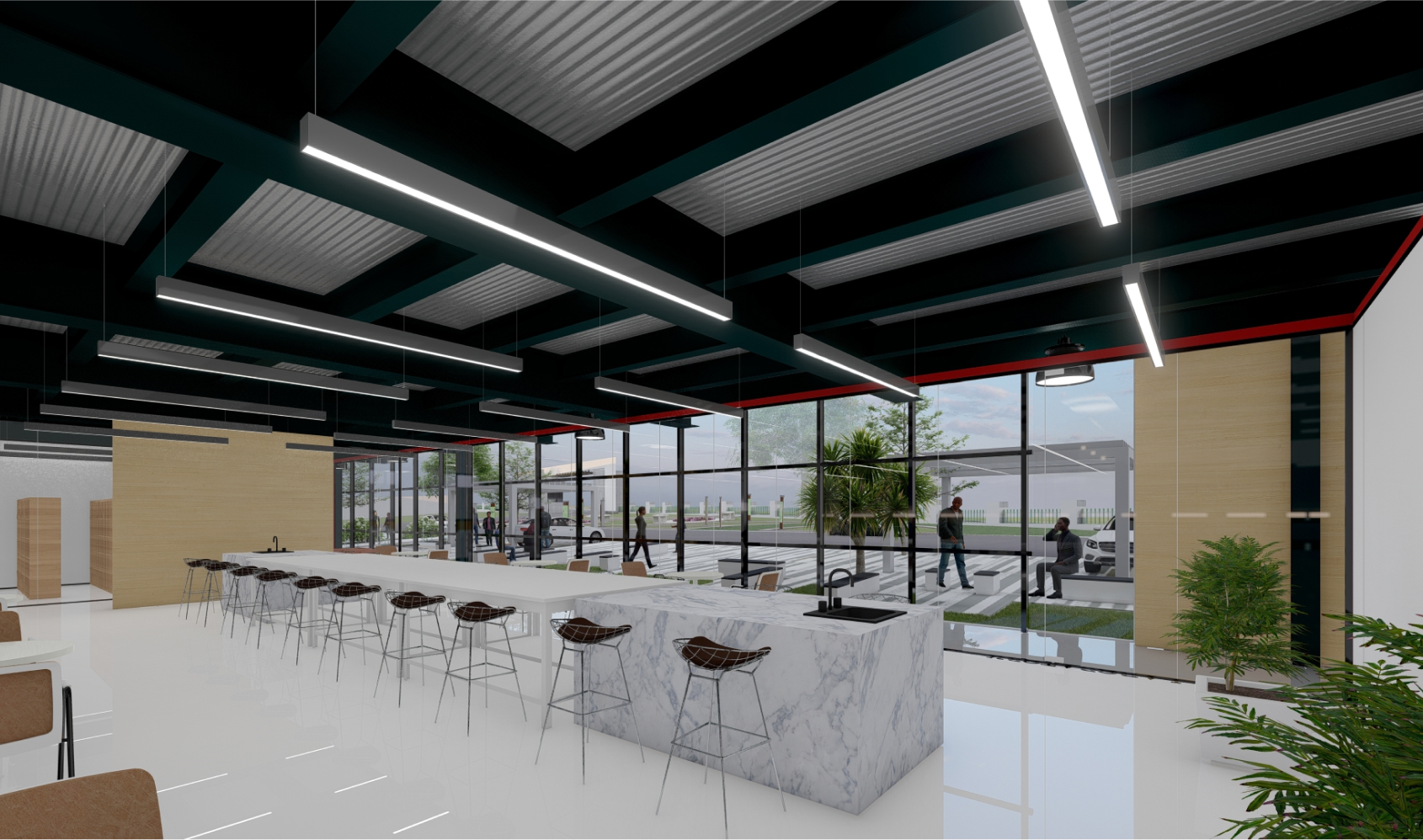 Horra Corporate Group Gelan Factory Office Interior